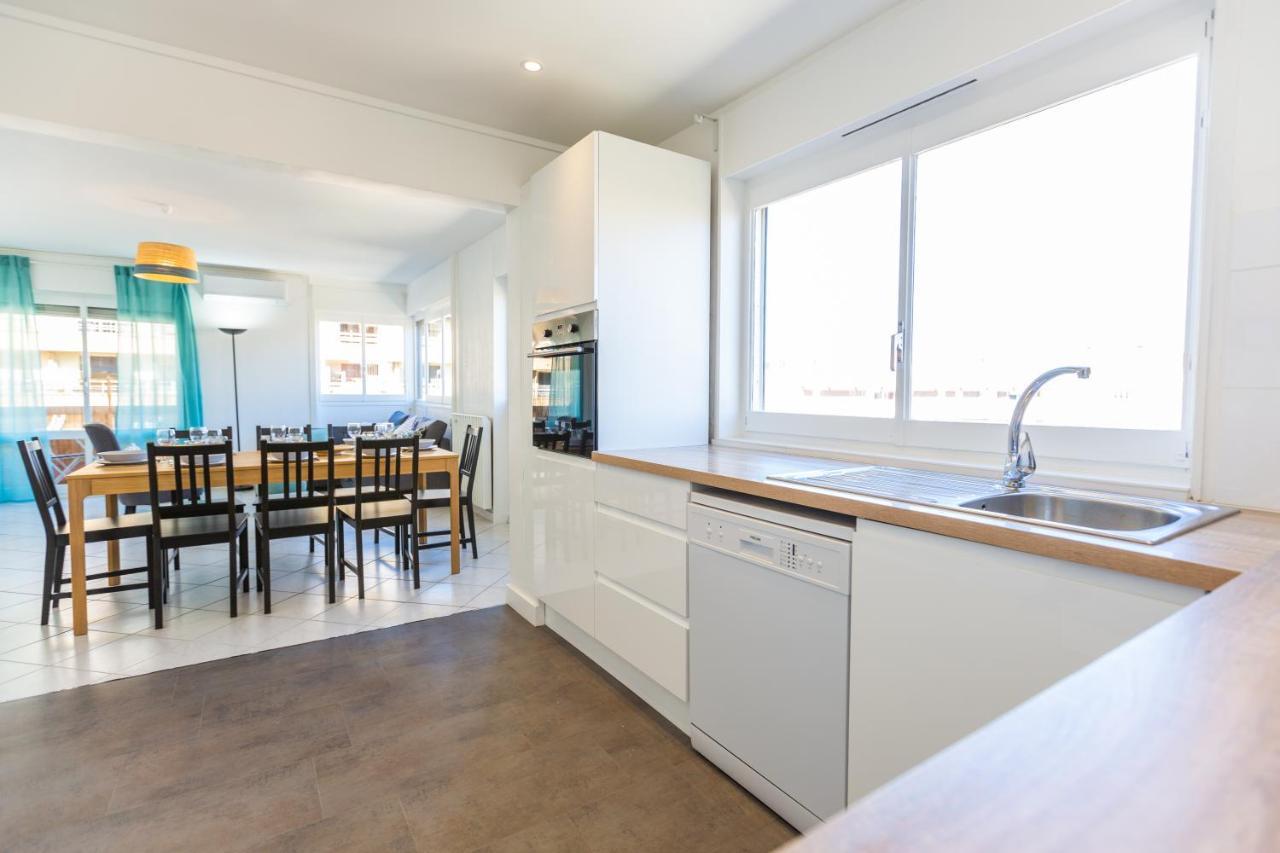 Superbe 100M2 - 2 Balcons - Proche Gare - Climatise Apartment Marseille Luaran gambar