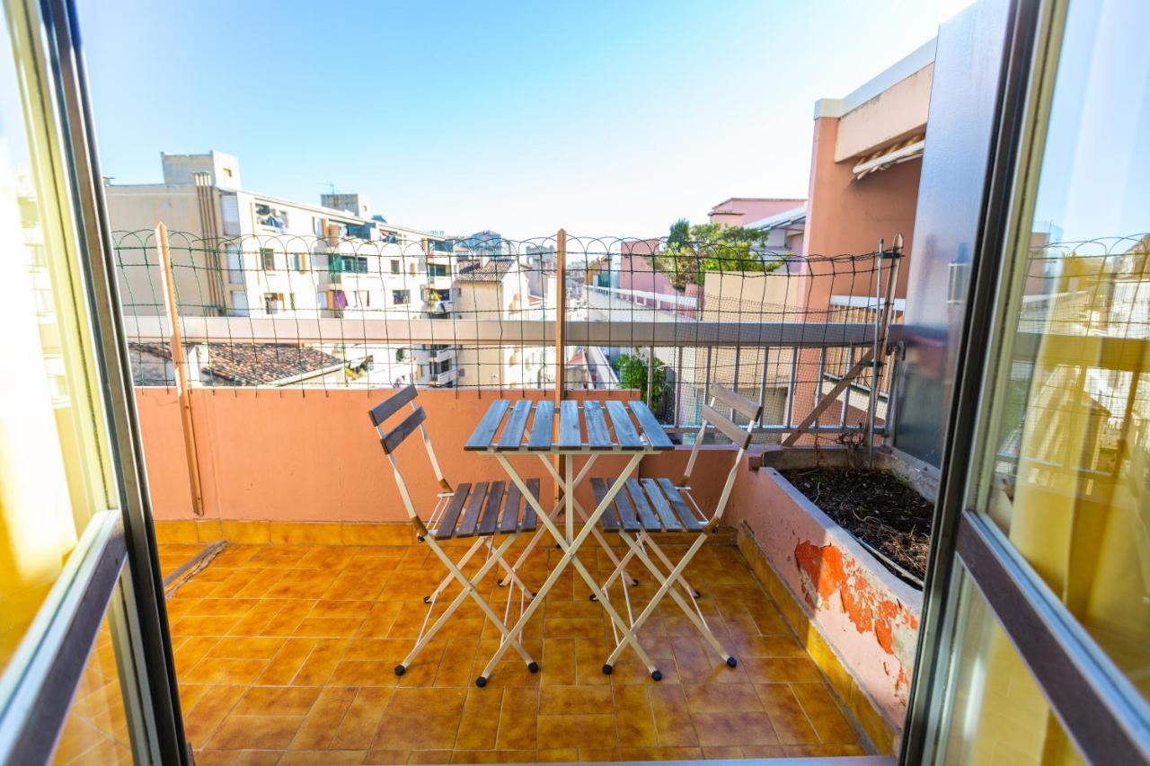 Superbe 100M2 - 2 Balcons - Proche Gare - Climatise Apartment Marseille Luaran gambar